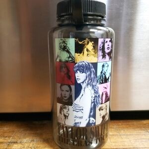 Taylor Swift The Eras Tour  Water Bottle with Multicolor Design
